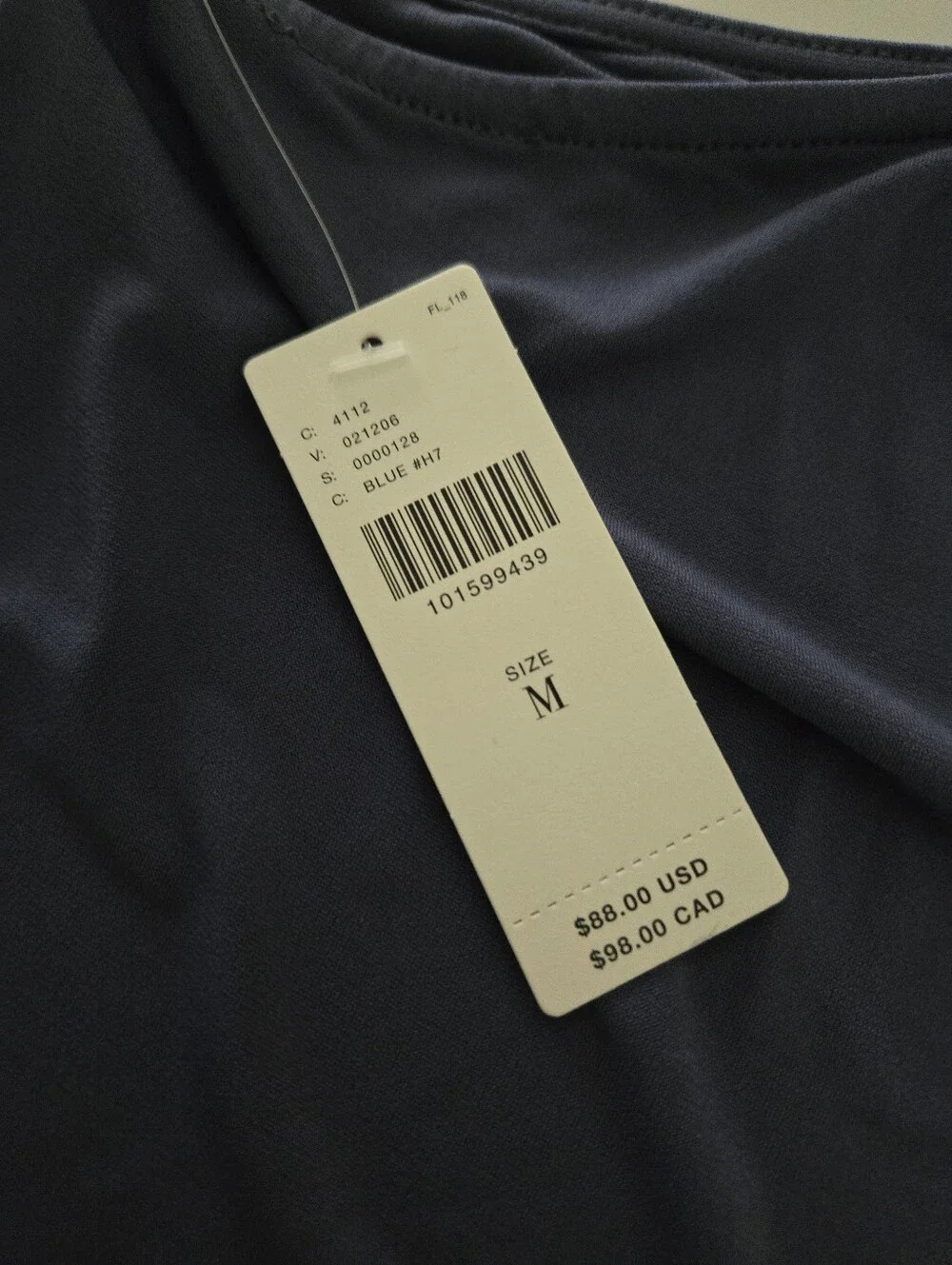 NWT Dolan Left Coast One-Shoulder Buckle Top